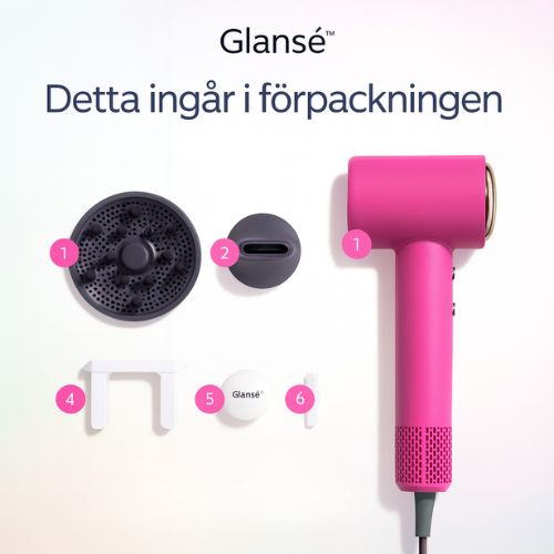 Glansé™ - AURA Edition H11 – Höghastighets Hårfön